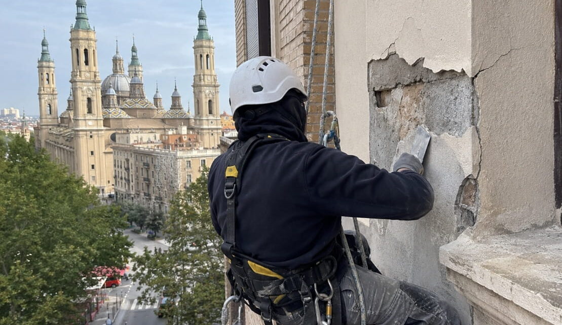 Reparación de fachadas en Zaragoza