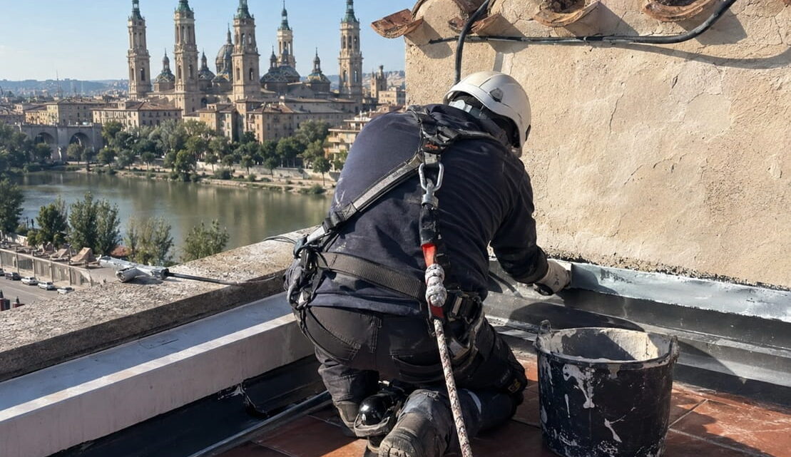 Reparación de tejados y cubiertas en Zaragoza