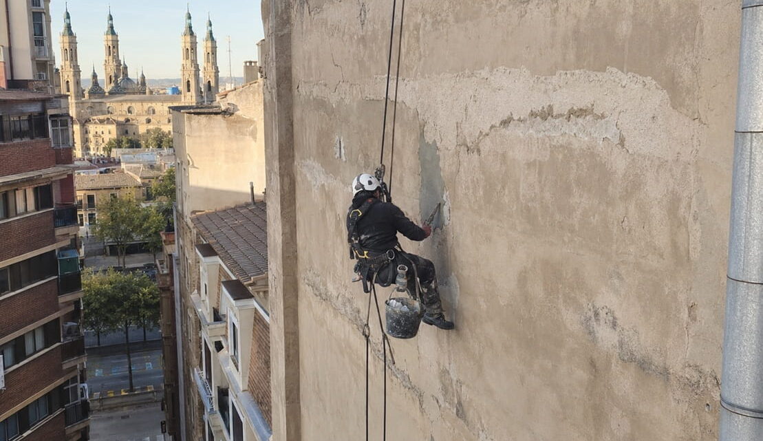 Reparación de medianeras en Zaragoza