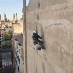 Reparación de medianeras en Zaragoza