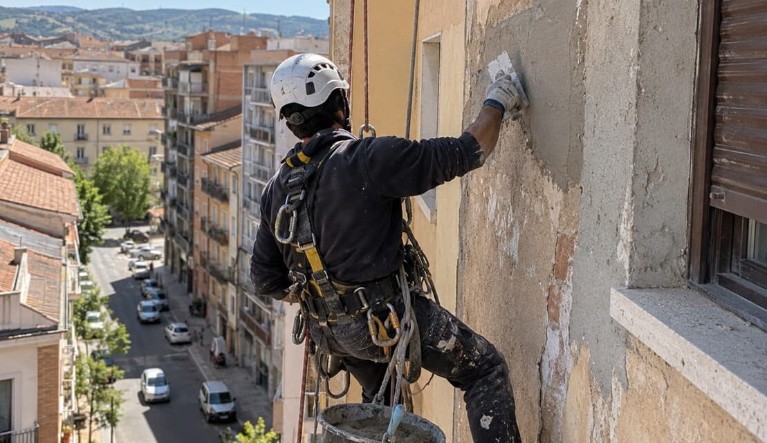 Trabajos verticales en Cuarte de Huerva