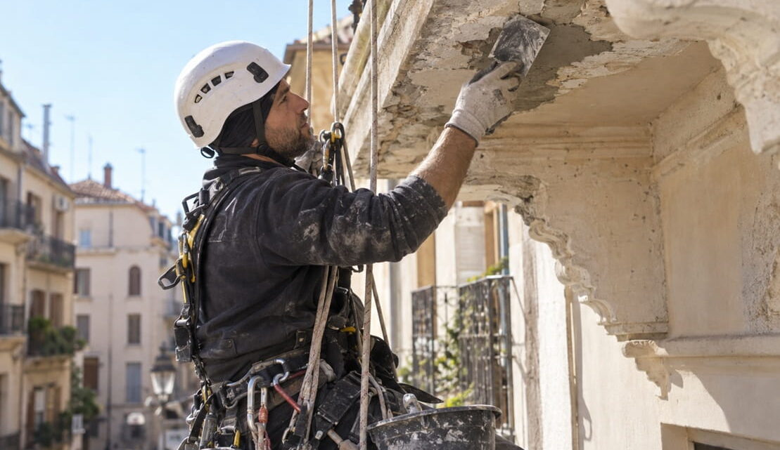 Trabajos verticales en Huesca