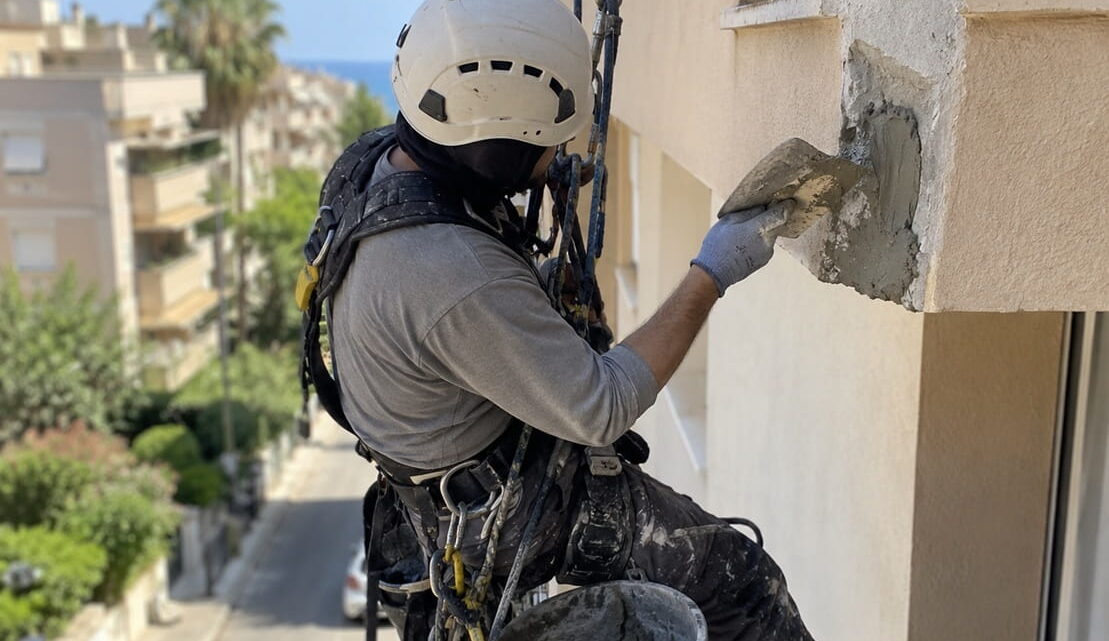 Trabajos verticales en Jaca