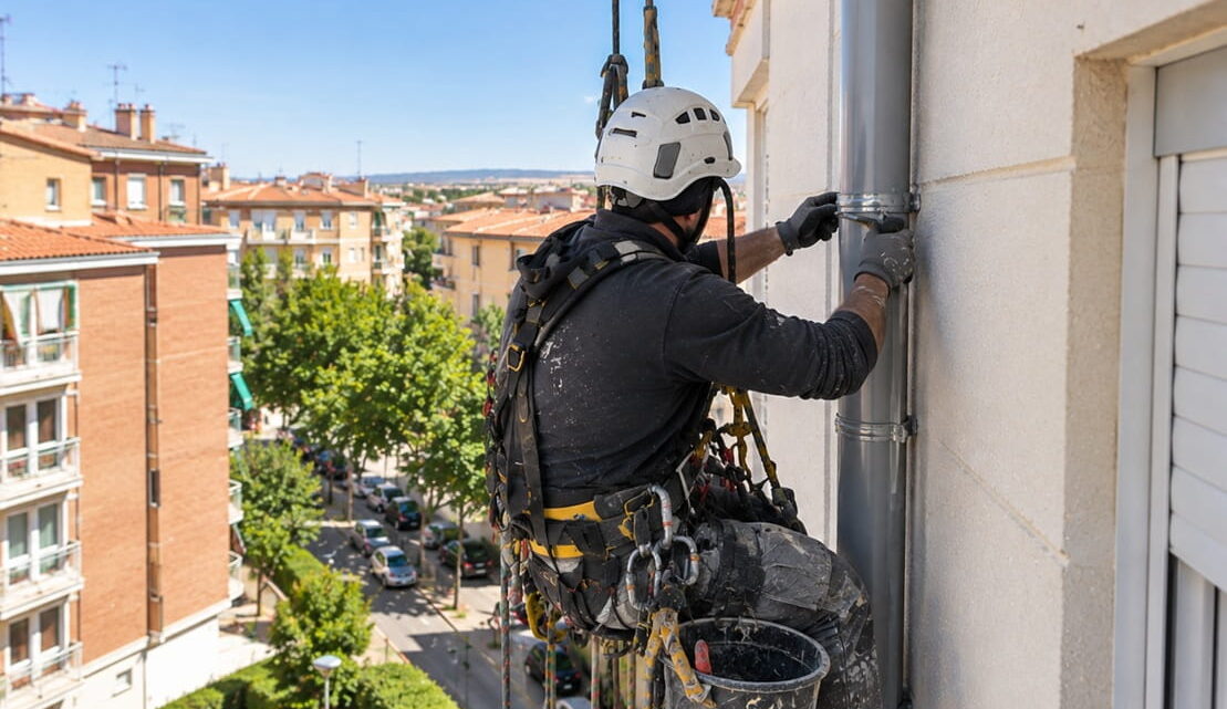 Trabajos verticales en Tarazona